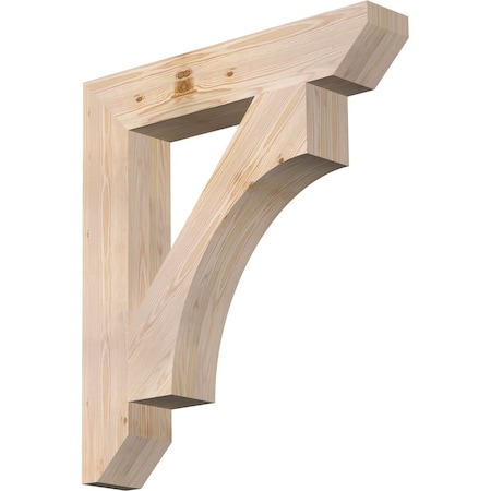 Westlake Slat Smooth Bracket, Douglas Fir, 5 1/2W X 32D X 36H